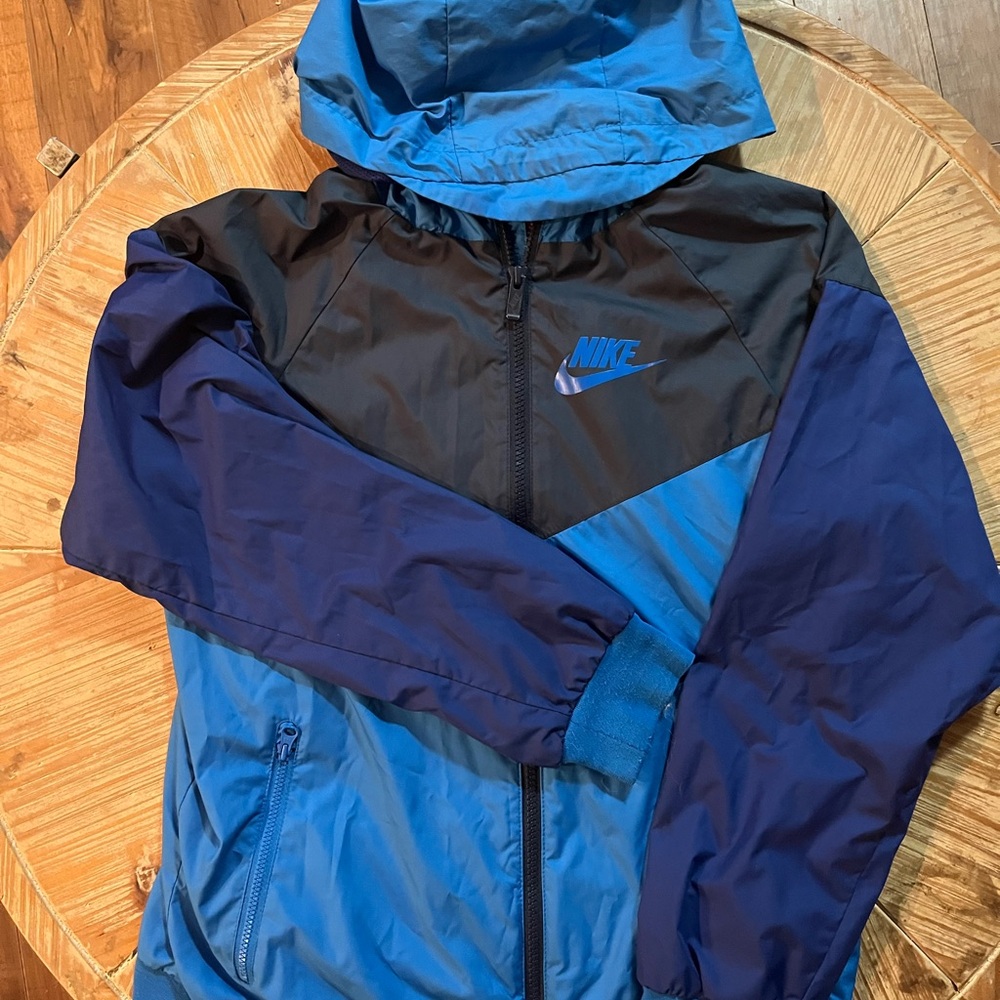 Nike Two-Tone Blue and Black Jacket